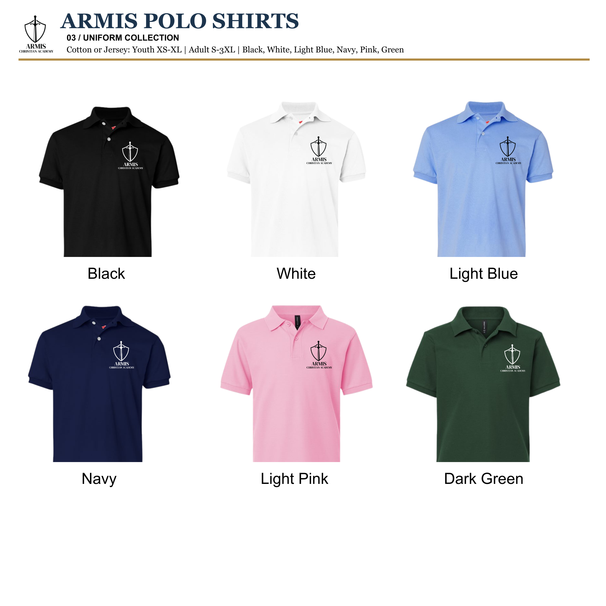 Uniform Collection | Armis Polo Shirt