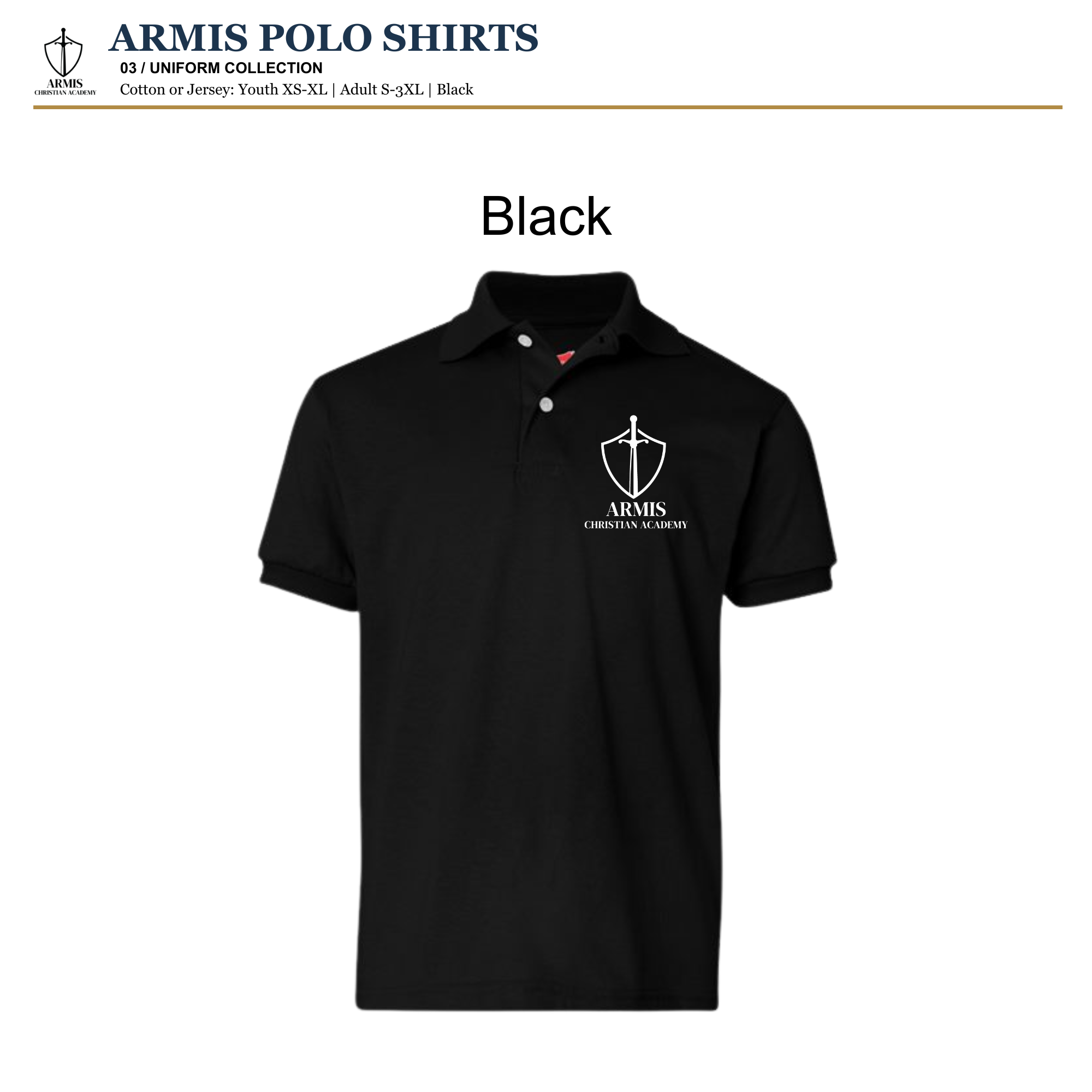 Uniform Collection | Armis Polo Shirt