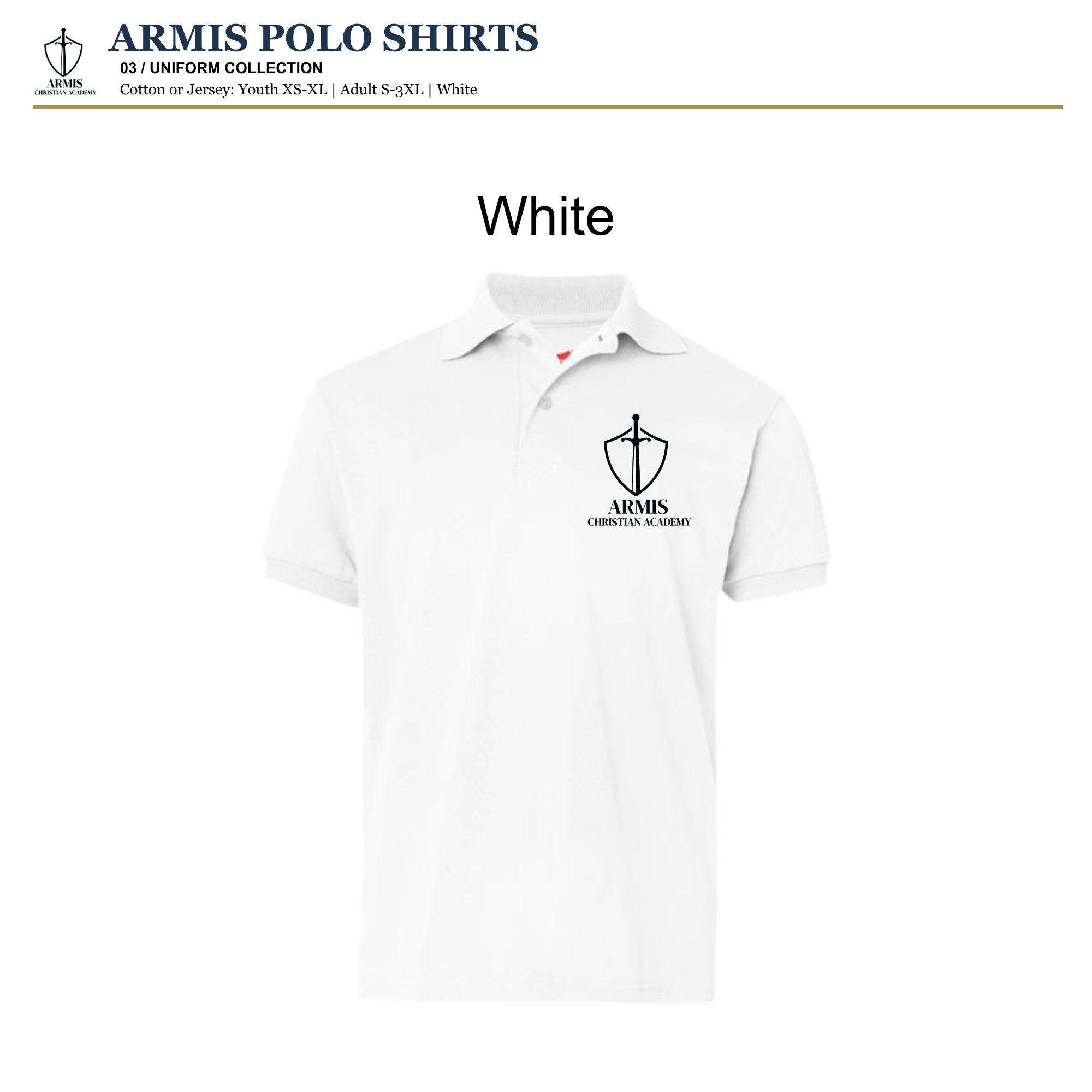 Uniform Collection | Armis Polo Shirt