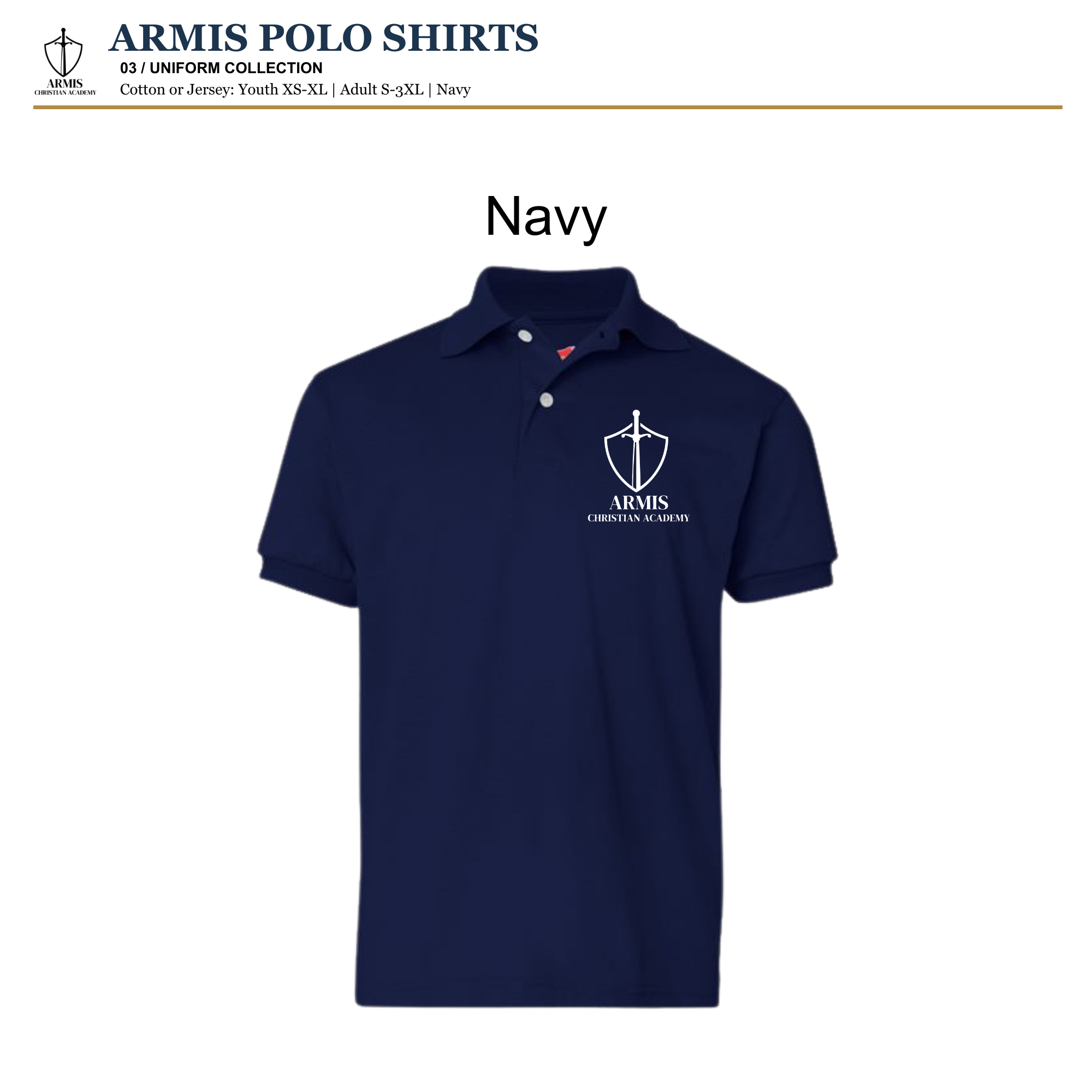 Uniform Collection | Armis Polo Shirt