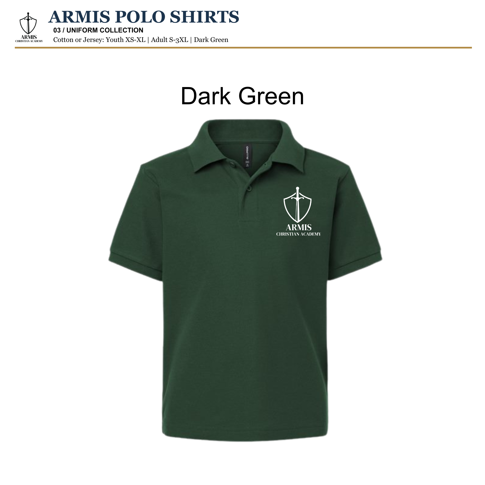 Uniform Collection | Armis Polo Shirt