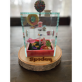 Jumping Spider Custom Under the Sea Themed Enclosure (4in x 4in x 6in)